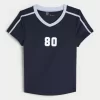 Gilly Hicks Active Graphic Baby Tee Gilly Hicks Active Graphic Baby Tee