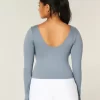 Gilly Hicks Active Recharge Cinch Sweetheart Top