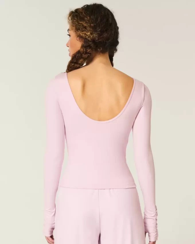 Gilly Hicks Active Recharge Cinch Sweetheart Top