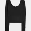 Gilly Hicks Active Recharge Cinch Sweetheart Top