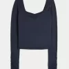 Gilly Hicks Active Recharge Cinch Sweetheart Top
