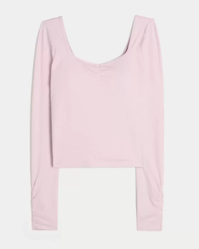 Gilly Hicks Active Recharge Cinch Sweetheart Top