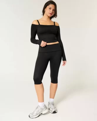 Παντελόνι Gilly Hicks Active Recharge Foldover Waist Capri
