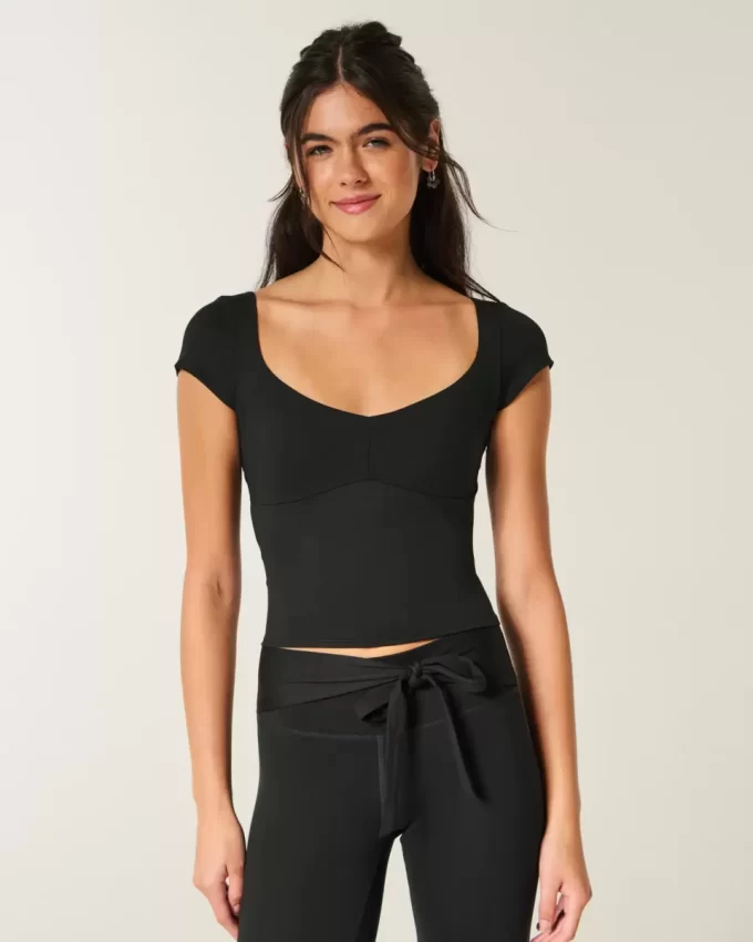 Gilly Hicks Active Tie-Back Ballet Top Gilly Hicks Active Tie-Back Ballet Top