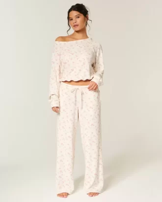 Gilly Hicks Baggy Cozy Waffle Παντελόνι