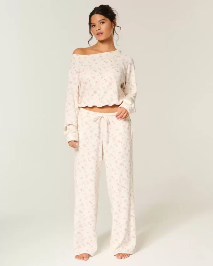 Gilly Hicks Baggy Cozy Waffle Παντελόνι Gilly Hicks Baggy Cozy Waffle Παντελόνι