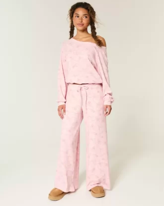Gilly Hicks Baggy Cozy Waffle Παντελόνι