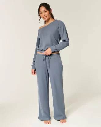 Gilly Hicks Baggy Cozy Waffle Παντελόνι