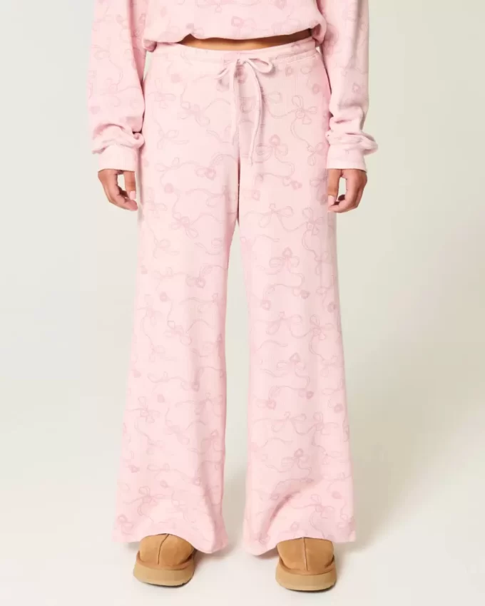Gilly Hicks Baggy Cozy Waffle Παντελόνι Gilly Hicks Baggy Cozy Waffle Παντελόνι