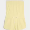 Gilly Hicks Cozy Strapless Waffle Onesie Gilly Hicks Cozy Strapless Waffle Onesie