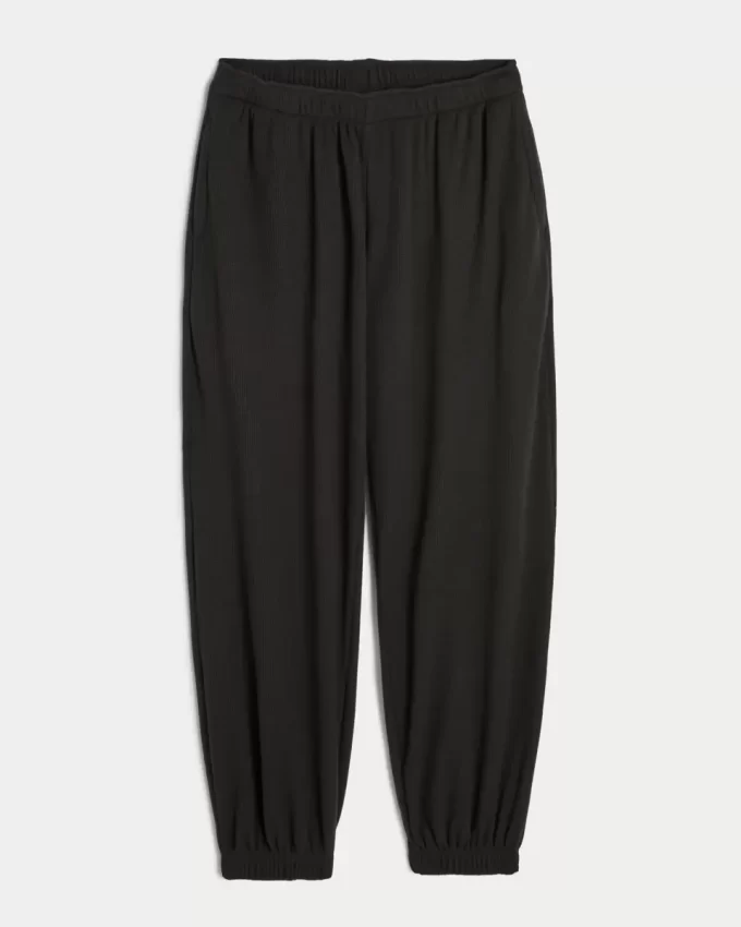 Gilly Hicks Cozy Waffle Baggy Joggers Gilly Hicks Cozy Waffle Baggy Joggers
