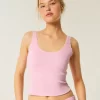 Gilly Hicks Cozy Waffle Lace Trim Tank Gilly Hicks Cozy Waffle Lace Trim Tank