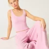 Gilly Hicks Cozy Waffle Lace Trim Tank Gilly Hicks Cozy Waffle Lace Trim Tank