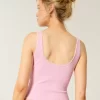 Gilly Hicks Cozy Waffle Lace Trim Tank Gilly Hicks Cozy Waffle Lace Trim Tank