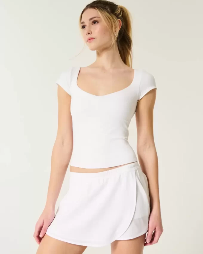 Gilly Hicks Mid-Rise Ballet Wrap Skortie Gilly Hicks Mid-Rise Ballet Wrap Skortie