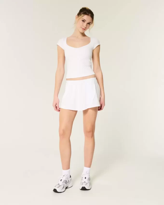 Gilly Hicks Mid-Rise Ballet Wrap Skortie Gilly Hicks Mid-Rise Ballet Wrap Skortie