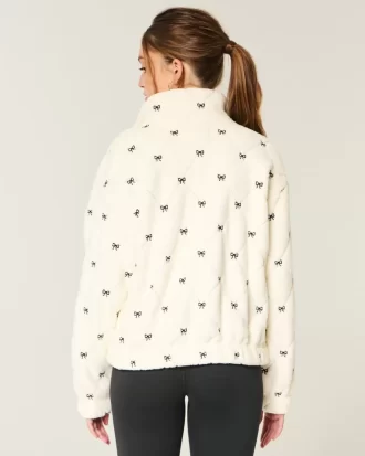 Κεντημένο με φερμουάρ Gilly Hicks Sherpa Top