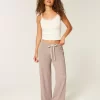 Gilly Hicks Waffle Lace ίσιο παντελόνι Gilly Hicks Waffle Lace ίσιο παντελόνι