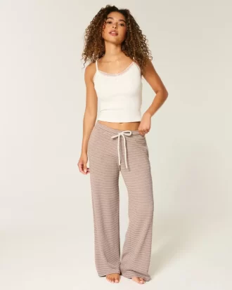 Gilly Hicks Waffle Lace ίσιο παντελόνι
