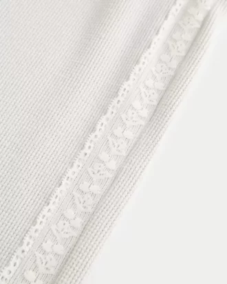 Gilly Hicks Waffle Lace ίσιο παντελόνι