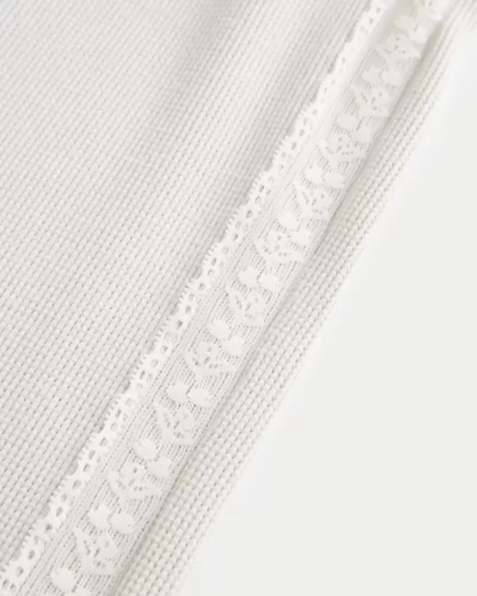 Gilly Hicks Waffle Lace ίσιο παντελόνι Gilly Hicks Waffle Lace ίσιο παντελόνι