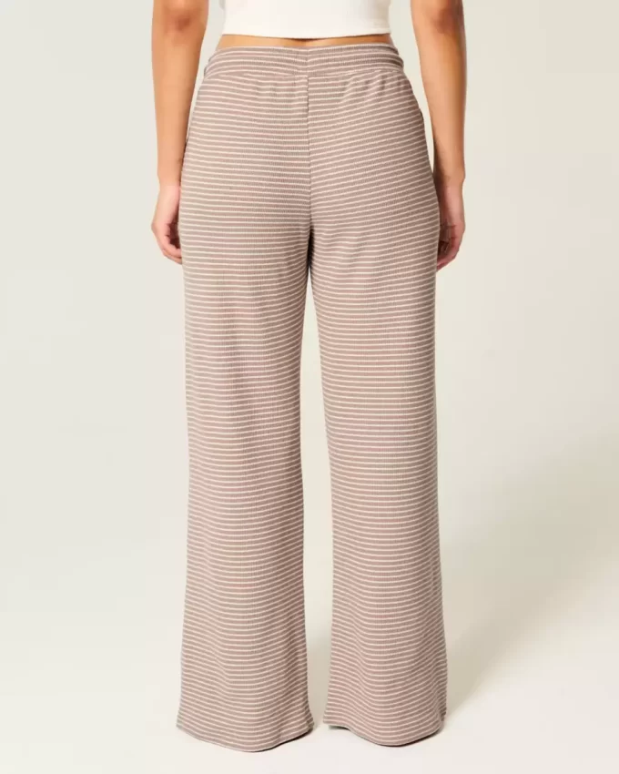 Gilly Hicks Waffle Lace ίσιο παντελόνι Gilly Hicks Waffle Lace ίσιο παντελόνι