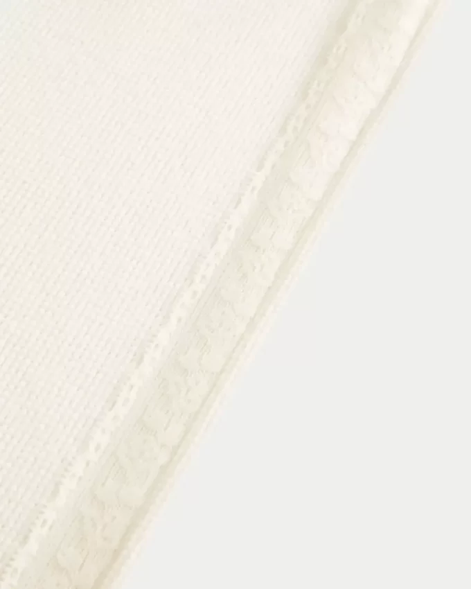 Gilly Hicks Waffle Lace ίσιο παντελόνι Gilly Hicks Waffle Lace ίσιο παντελόνι