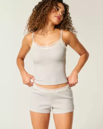 Gilly Hicks Waffle Lace Shortie σορτς