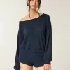 Gilly Hicks Waffle Off-the-Shoulder Top Gilly Hicks Waffle Off-the-Shoulder Top