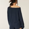 Gilly Hicks Waffle Off-the-Shoulder Top Gilly Hicks Waffle Off-the-Shoulder Top