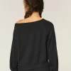 Gilly Hicks Waffle Off-the-Shoulder Top Gilly Hicks Waffle Off-the-Shoulder Top