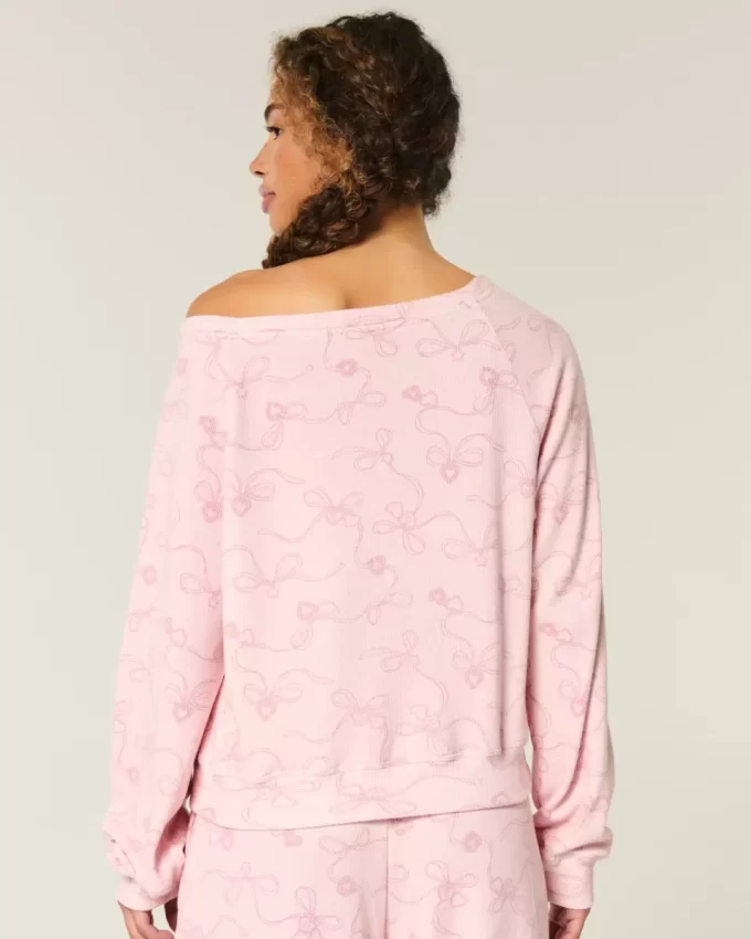 Gilly Hicks Waffle Off-the-Shoulder Top Gilly Hicks Waffle Off-the-Shoulder Top