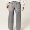 Grey Skater Baggy Jeans