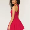 Φόρεμα Halter Mini Bubble Skort Φόρεμα Halter Mini Bubble Skort