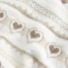 Πουλόβερ μεγάλου μεγέθους Heart Pattern Crew Πουλόβερ μεγάλου μεγέθους Heart Pattern Crew