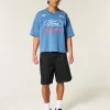 Φαρδύ Heavyweight Crop Graphic Tee Ford