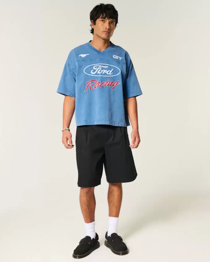 Φαρδύ Heavyweight Crop Graphic Tee Ford