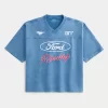 Φαρδύ Heavyweight Crop Graphic Tee Ford