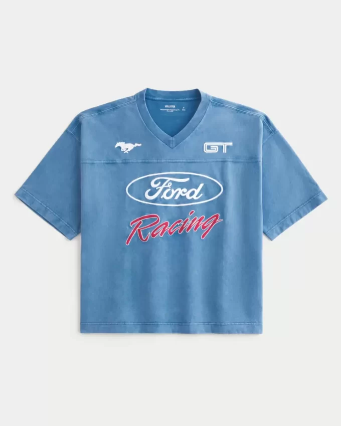 Φαρδύ Heavyweight Crop Graphic Tee Ford