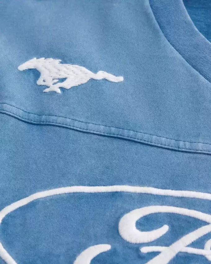 Φαρδύ Heavyweight Crop Graphic Tee Ford