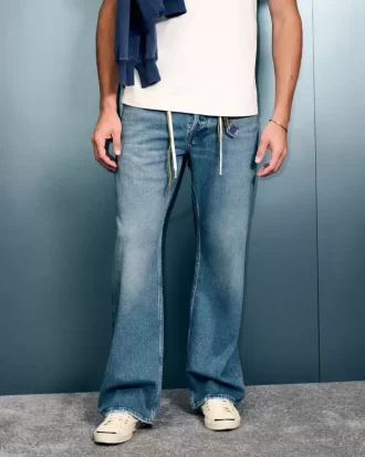 Hermosa Medium Wash Relaxed Bootcut Jeans