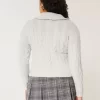 Πλεκτό πουλόβερ Hollister Comfy Cloud με φερμουάρ Πλεκτό πουλόβερ Hollister Comfy Cloud με φερμουάρ