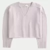 Πουλόβερ Hollister Comfy Cloud Boxy με λαιμόκοψη