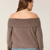 Πουλόβερ Hollister Comfy Cloud Foldover Off-the-Shoulder Πουλόβερ Hollister Comfy Cloud Foldover Off-the-Shoulder