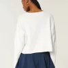 Πουλόβερ Hollister Comfy Cloud Graphic με λαιμόκοψη