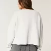 Πουλόβερ Hollister Comfy Cloud Graphic με λαιμόκοψη