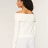 Πουλόβερ Hollister Comfy Cloud Stitchy Off-the-Shoulder Πουλόβερ Hollister Comfy Cloud Stitchy Off-the-Shoulder