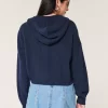 Hollister Comfy Cloud Zip-Up πουλόβερ με κουκούλα Hollister Comfy Cloud Zip-Up πουλόβερ με κουκούλα