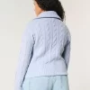 Hollister Comfy Cloud Zip-Up πουλόβερ Hollister Comfy Cloud Zip-Up πουλόβερ