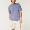 Φαρδύ σορτς Hollister Feel Good Fleece Above-the-Gnee Φαρδύ σορτς Hollister Feel Good Fleece Above-the-Gnee
